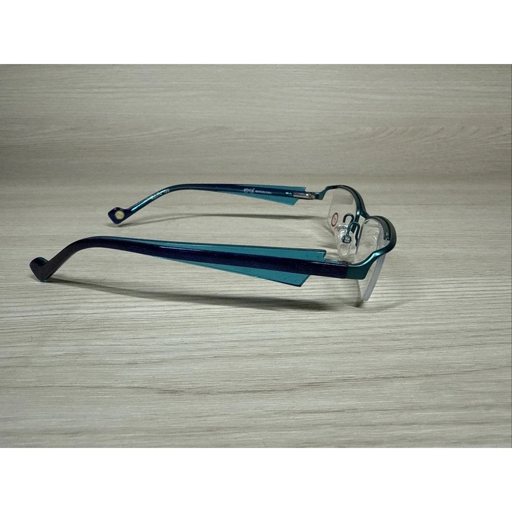 ETNIA BARCELONA Eldorado TQ‎ Turquoise Girls Kids Rectangle Eyeglasses 45-16-120